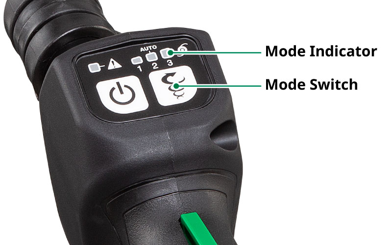 Mode Indicator, Mode Switch