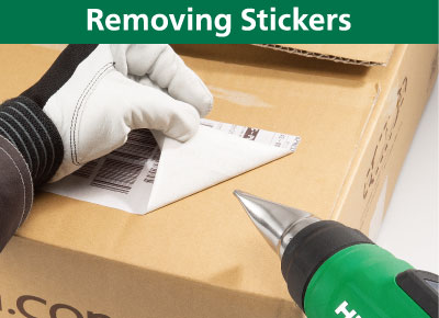 Removing Stickers