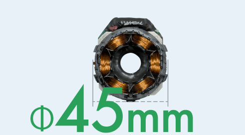 AC Brushless Motor Diameter 45mm